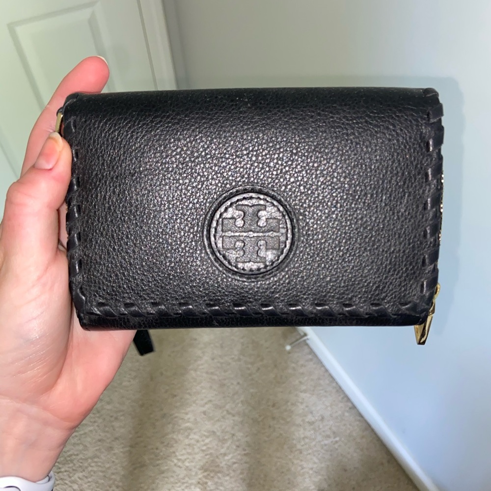 Black Tory Burch Wristlet